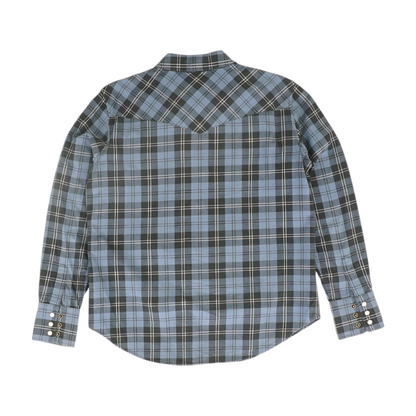 Blue Plaid Button Down