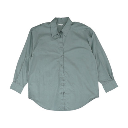 Gray Button Down