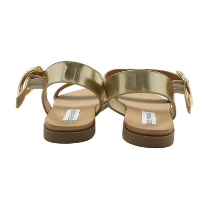 Gold Flat Sandals