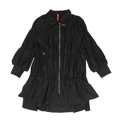 Black Solid Lightweight Jacket