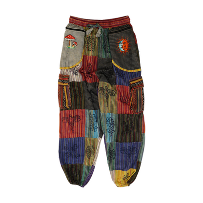 Multi Color Block Pants