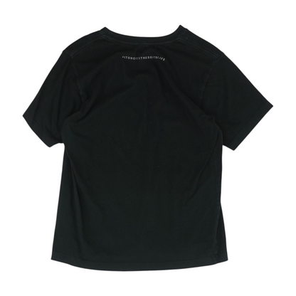 Black Solid T-Shirt