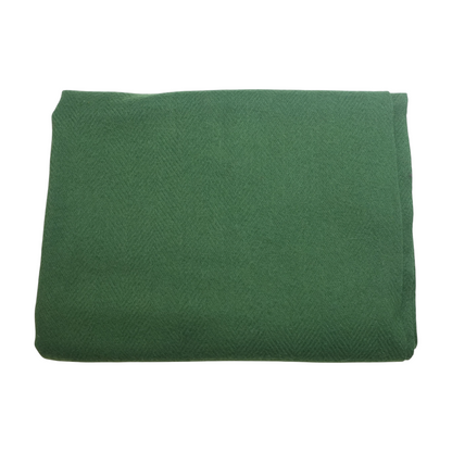 Green Wool Scarf