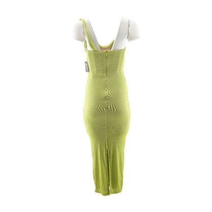 Green Formal Midi Dress