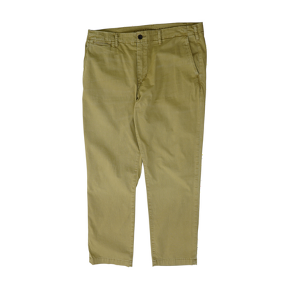 Khaki Straight Pants