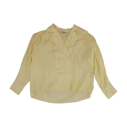 Yellow Solid Button Down