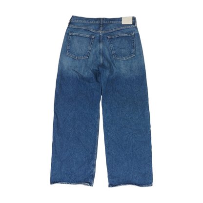 Blue Wide Leg Jeans
