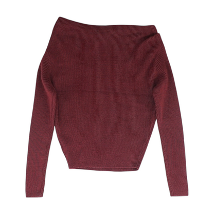 Maroon Pullover Sweater