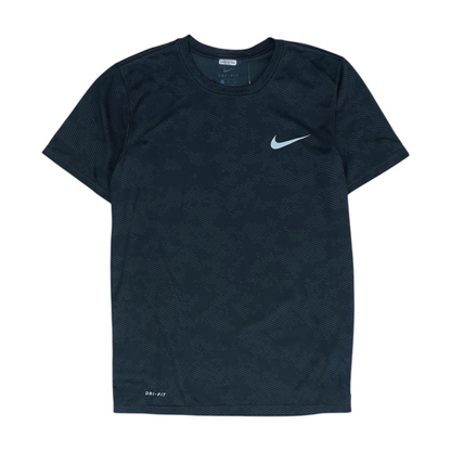 Black Abstract Active T-Shirt