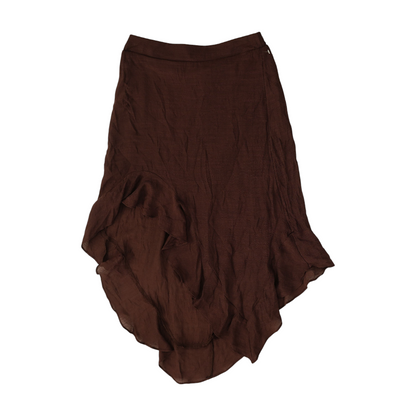 Brown Midi Skirt