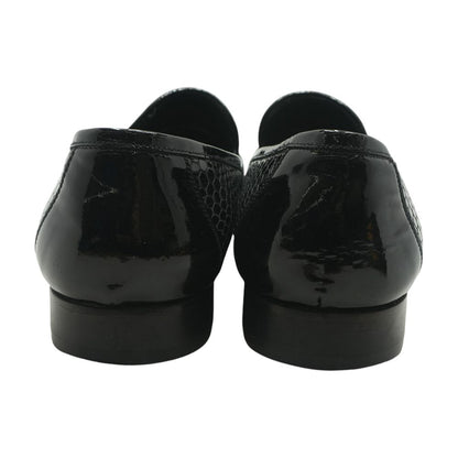 Black Leather Loafer Dress Shoes