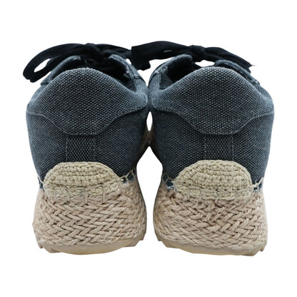 Gray Low Top Athletic Shoes