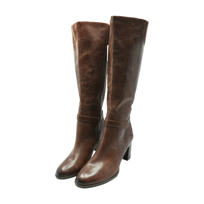 Brown Knee-High Boots