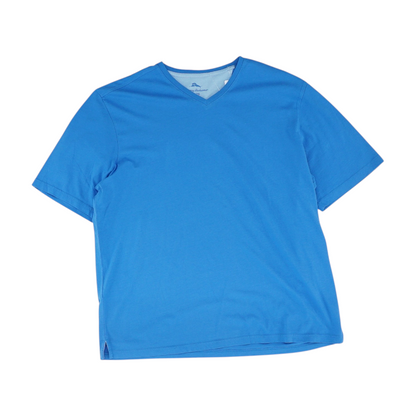 Blue Solid T-Shirt