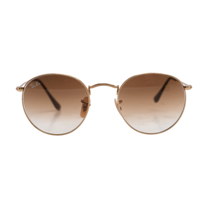Gold RB 3447 Round Sunglasses