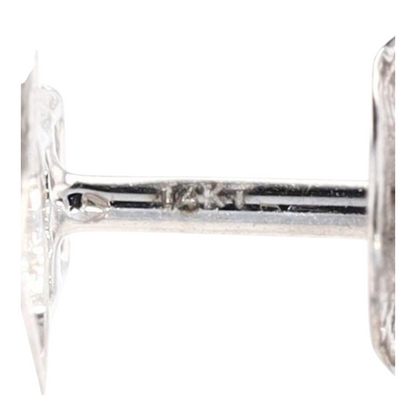 5/8 ctw 14K White Gold Lab Grown Diamond Stud Earrings
