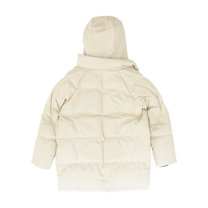 Beige Solid Jacket