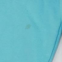 Blue Solid Hoodie Pullover