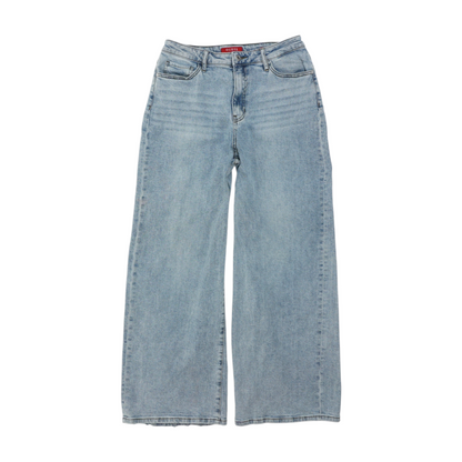 Blue Wide Leg Jeans