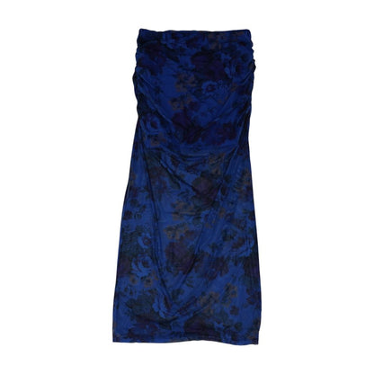 Blue Midi Skirt