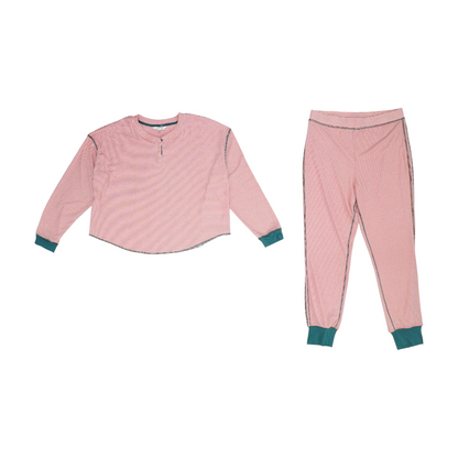 Red Striped Pajama Set