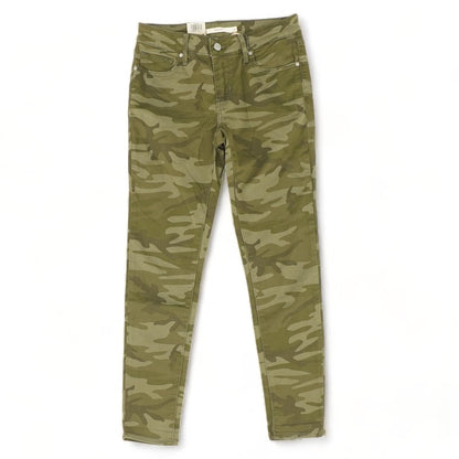 Green Camo Five Pocket Pants