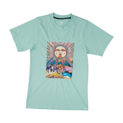 Blue Solid T-Shirt
