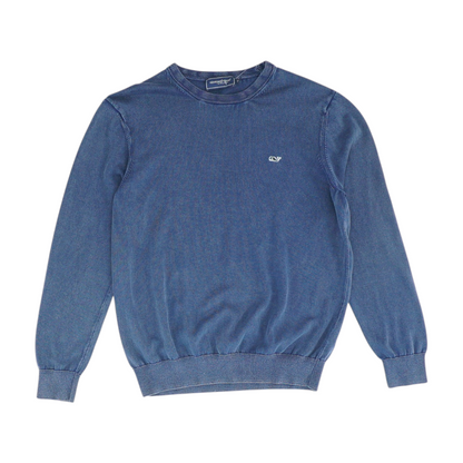 Navy Solid 1/4 Zip Pullover