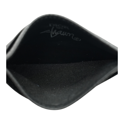 F20 Capsule Collection Card Holder in Black Grained Calfskin