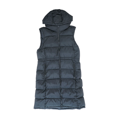 Black Solid Active Vest