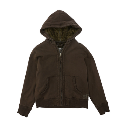 Brown Solid Jacket