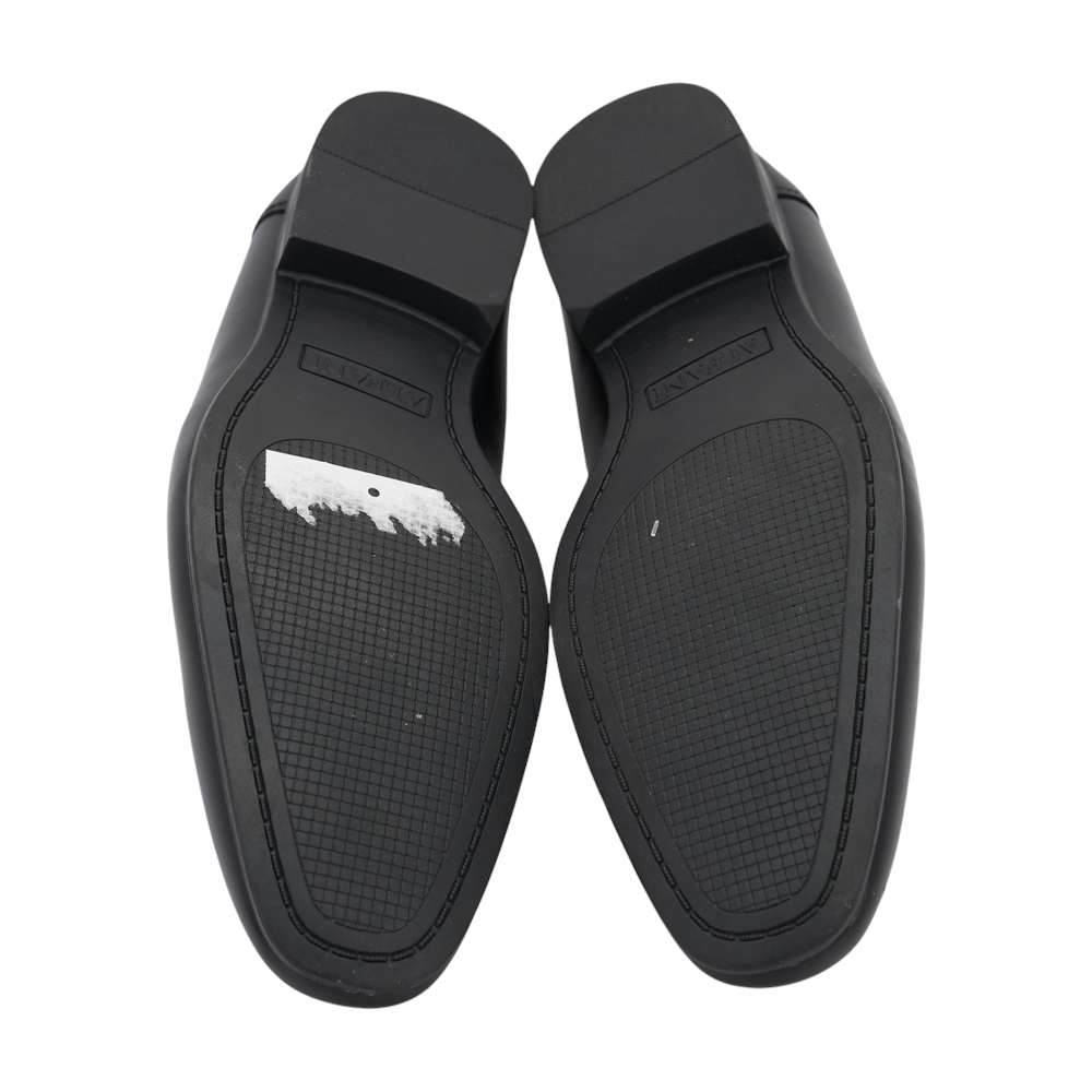 Black Slip-On Dress Shoes