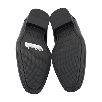 Black Slip-On Dress Shoes
