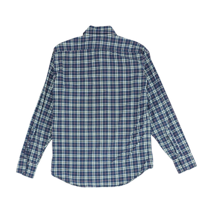 Multi Plaid Long Sleeve Button Down
