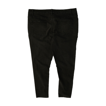 Black Tapered Jeans