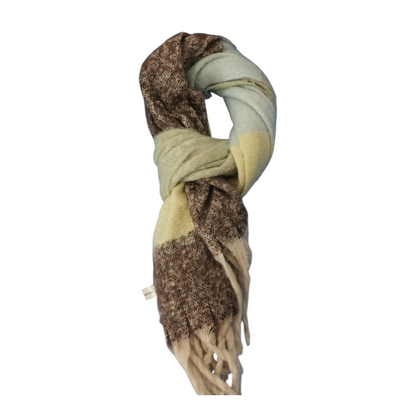 Multi Striped Polyester Scarf