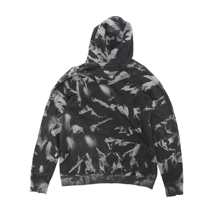 Gray Colorado Avalanche Tie-Dye Hoodie Pullover