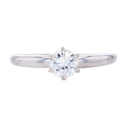 3/8 ct 14K White Gold Diamond Engagement Ring