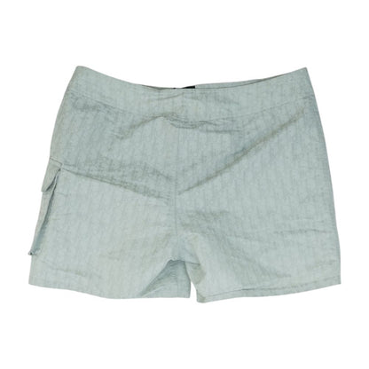 SS22 Gray Oblique Swim Shorts