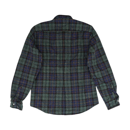 Green Plaid Button Down
