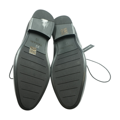 Black Lace-Up Dress Shoes