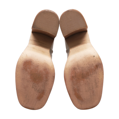 Beige Winter Boots
