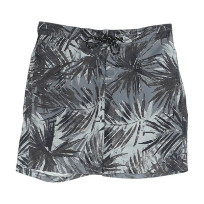 Charcoal Tropical Swim Bottom