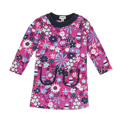 Magenta Floral Dress