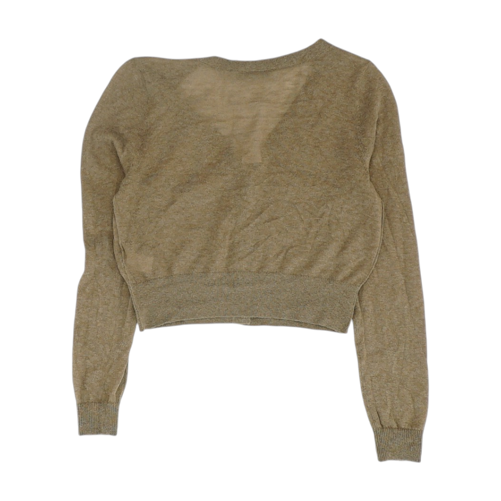 Brown Cardigan Sweater