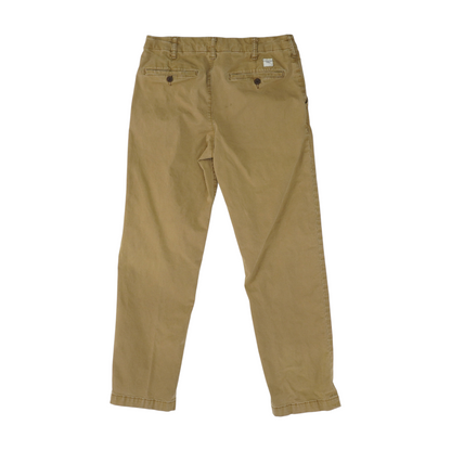 Khaki Straight Pants