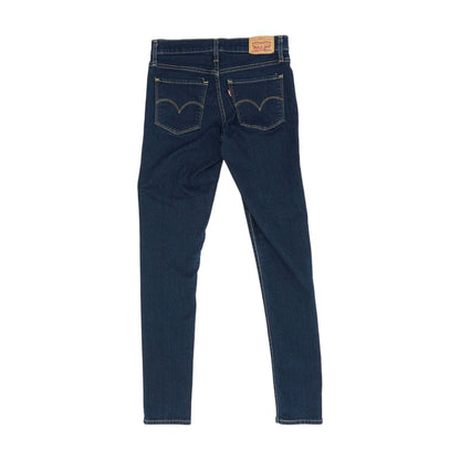 Indigo Mid Rise Skinny Leg Jeans