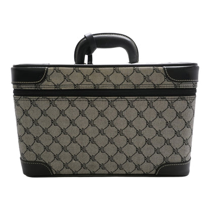 Gray Signature Monogram Train Case