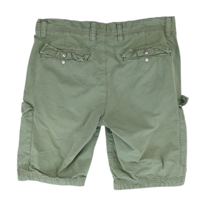 Green 5-Pocket Shorts