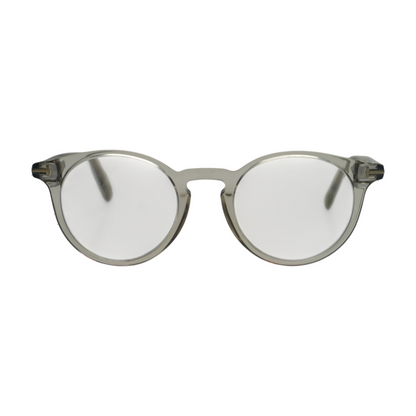Clear TF 5557-B Round Prescription Eyewear